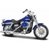 Maisto - HD - Motocykl - 2006 Dyna Street Bob, metal modrá, série 44, blister box, 1:18