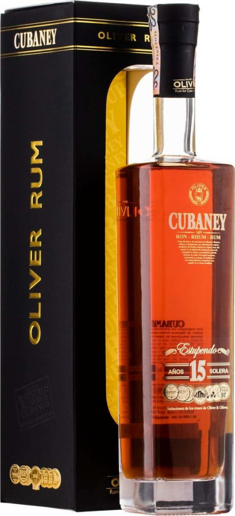 Cubaney Estupendo Solera 15y 38% 0,7 l (kartón)