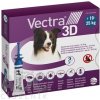 VECTRA 3D spot-on psy M (10–25 kg) roztok na kožu (aplikátor-modrý) 3x3,6 ml