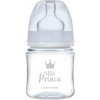 Canpol babies fľaša sa širokým hrdlom Royal Baby Blue 120 ml