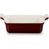 Zapekacia miska HERITAGE 19 cm, 1,1 l, GARNET, kamenina, Le Creuset