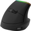 Bezdrôtová vertikálna myš Delux M618DB BT4.0 2,4 Ghz 4000DPI RGB