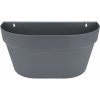 elho Kvetináč Loft Urban Wall Basket antracitový 40 x 19 x 20 cm