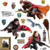 Samolepiaca dekorácia Harry Potter Metlobal, 30 x 30 cm