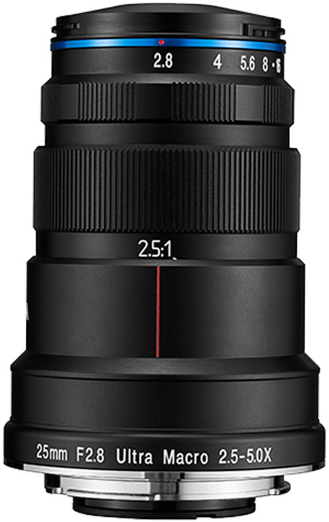 Laowa 25mm f/2.8 2.5-5X Ultra-Macro Nikon F