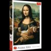 Puzzle Mona Lisa i kot Mruczek 500
