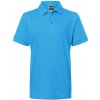 James & Nicholson (Daiber) Detská polokošeľa JN070k - Aqua | XS