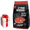 PAN MIĘSKO Hovädzie mäso s kozím mäsom M 20kg + prekvapenie pre vášho psa ZDARMA