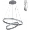 NEDES J4310/S Závesné LED svietidlo 70W, 3000K-6500K, 4600lm, IP20, diaľkový ovládač,stmiev., strieborná