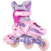 Kolečkové brusle NILS Extreme NA13102 růžové Velikost: XS(26-29)