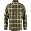 Fjällräven Värmland Heavy flannel shirt green-deep forest