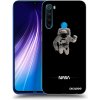Picasee silikónový prehľadný obal pre Xiaomi Redmi Note 8 - Astronaut Minimal