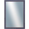 DANTIK - Zrkadlo v rámu, rozmer s rámom 50x70 cm z lišty LYON modrá (2668)