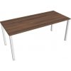 Hobis Rokovací stôl Uni, 180x75,5x80 cm, orech/biela