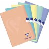 Zošit Mimesys Pastel 444, PP, A4, linajkový, 40 listov, Clairefontaine (Clairefontaine, Školský zošit Mimesys Pastel 444, PP, A4, linajkový, 40 listov)