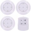 Solight LED svetielka s diaľkovým ovládaním, 3x 50lm, časovač, batériové napájanie WL906