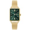 MINET MWL5439 - Zlato-zelené dámske hodinky SIENA so zlatým oceľovým remienkom
