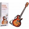 JOKO Elektrická Gitara s Mikrofónom a Slúchatkami hnedá