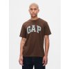 Gap tričko Gap Athletic hnědé