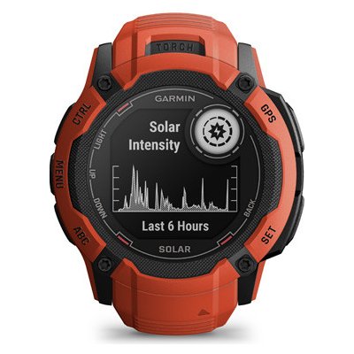 GARMIN Instinct 2X Solar, Flame Red 010-02805-01