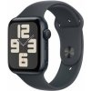 Apple Watch SE (2024) GPS 44mm Temne atramentové hliníkové telo - Temne atramentový športový remienok M/L / 160-210 mm (MXEK3QC/A)