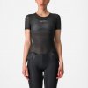 CASTELLI Cyklistické tričko s krátkym rukávom - PRO MESH W - čierna
