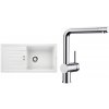 Set Blanco Favum XL 6 S + Blanco Linus Chróm biela