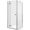 Roltechnik Štvorcový sprchovací kút CORNER ELEGANT LEFT 90 cm 90 cm