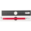 PANTONE pravítko 30 cm Red 2035 klasické obojstranné dĺžka 37 cm materiál kov čer 101472035