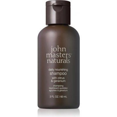 John Masters Organics Citrus & Geranium Daily Nourishing Shampoo vyživujúci šampón vegan citrus 60 ml