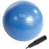 Masážna gymnastická lopta HMS YB03N 55 cm modrá