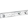 Hansgrohe RainSelect - Batéria pod omietku na 4 spotrebiče, biela/chróm - 15357400