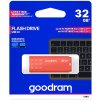 Goodram USB flash disk, USB 3.0, 32GB, UME3, oranžový, UME3-0320O0R11, USB A, s krytkou