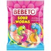 Bebeto Sour Worms kyslé želé červíky 80g