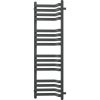 Mexen Loop, kúpeľňový radiátor 1250 x 375 mm, 666 W, grafitová, W129-1250-350-00-66