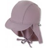 STERNTALER Šiltovka do vody s ochranou krku na zaväzovanie fialová dievča- 47 cm 9-12 m 2502098-650-47