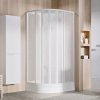 Ravak SUPERNOVA ASBK6 štvrťkruhový sprchový box 90x90cm,Pearl/Biely,posuvné dvere+Cleaner 8067711211