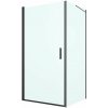 Súprava sprchové dvere Oltens Rinnan 21209300, stena sprchovacieho kúta Oltens Hallan 22102300