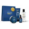 Steve's No Bull***t balzam po holení 100 ml + Sandalwood krém na holenie 100 ml + olej pred holením 50 ml + Blue Velvet voda po holení 100 ml