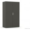 Drevona, Skriňa REA CATANIA 2, graphite (REA CATANIA 2 2-dverová skriňa kombinovaná)