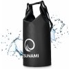 TSUNAMI Vodotesná taška s objemom 10L - čierna