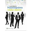 Pracovnoprávne vzťahy v školstve - Belešová Jarmila