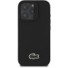 Lacoste Iconic Petit Pique Woven Logo MagSafe pre iPhone 16 Pro Max Black (LCHMP16XPVCK)
