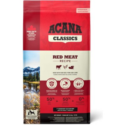 Acana Dog Classics Red Meat Recipe 14,5kg