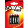 Eveready Super AAA 4 ks 7638900227550