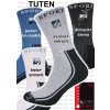 Pánske športové ponožky TUTEN biela+antracit-ihneď