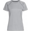 Tričko STEDMAN Active Team Raglan, Silver Grey sivá, S