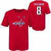 Outerstuff Dětské tričko Alex Ovechkin #8 Washington Capitals NHL Flat Captains N&N Ctn Tee Veľkosť: Detské XL (13 - 15 rokov)