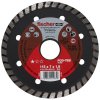 FISCHER celoobvodový diamantový rezný kotúč FCD-TES 115x1,9x22,23 DIA turbo na betón, 1 ks (ideálny nástroj na rezanie prírodného kameňa a iných tvrdých materiálov s podobnými vlastnosťami napr.: betó