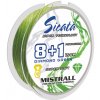 Šňůra Mistrall Sicata JGS X8+1 Zelená 150m - 0,14 mm